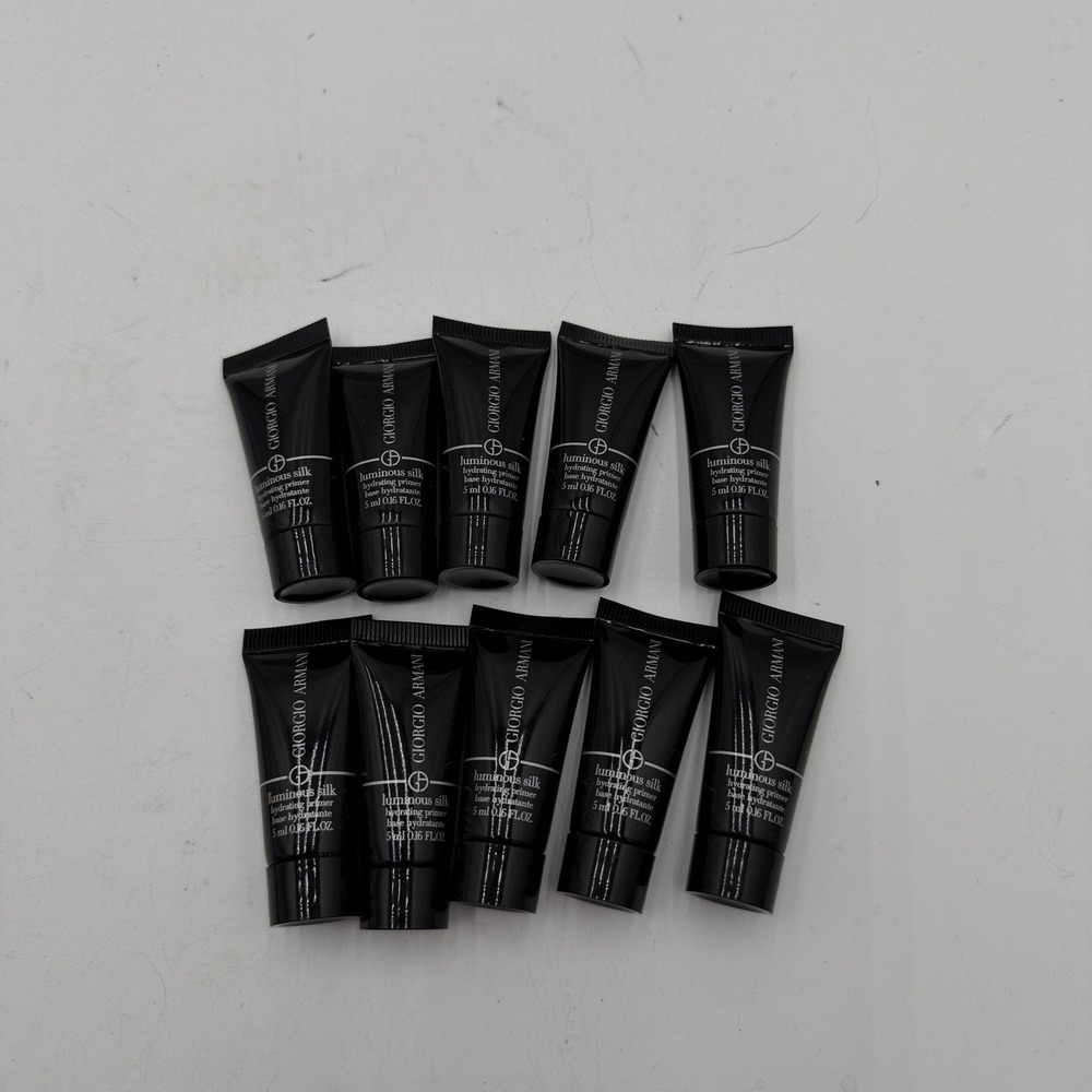 Giorgio Armani Primer Luminous Silk 10pc Set 5ml Travel Size Hydrating